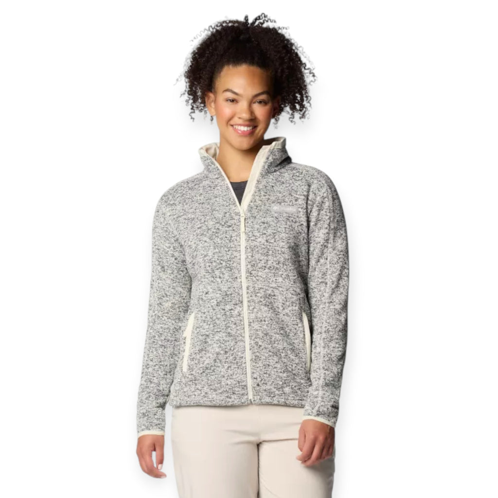  - ["Abbigliamento","Columbia Sportswear","Donna","FW25","Giacche","Maglioni"] - Maglione Columbia Sportswear W Sweater Weather Full Zip II Chalk 2085724-191 - Lupis SRL