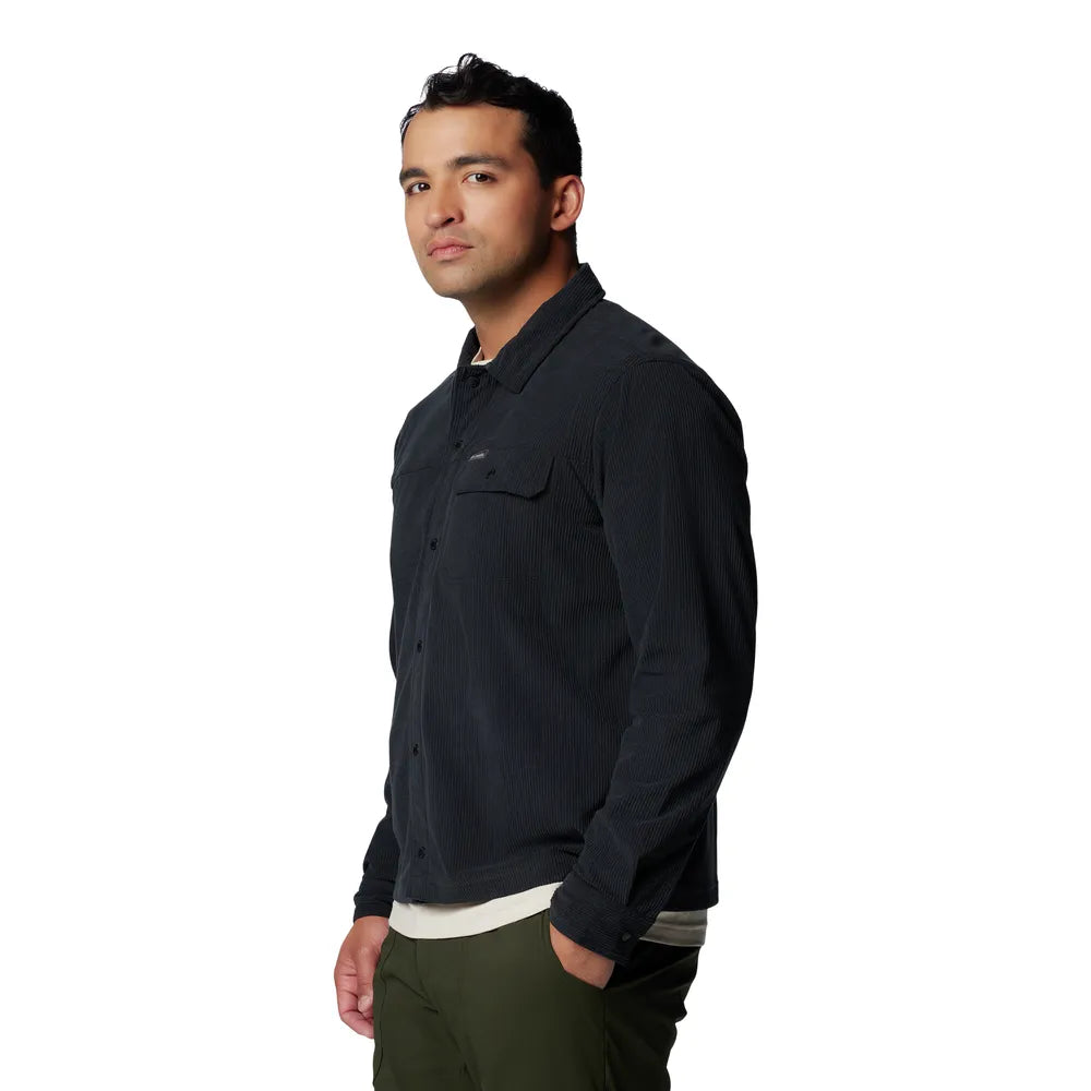 Camicia Columbia Sportswear M Flare Gun Corduroy Shirt Black 2095811-010