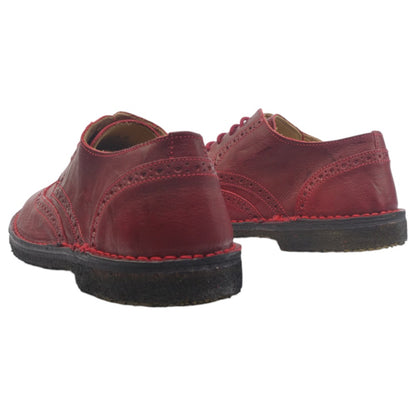 '- ["Artigianato","Derby","Donna","Manufatto Toscano Vinci","Scarpe"] - Manufatto Toscano Vinci Capra Rosso 200 - Lupis SRL