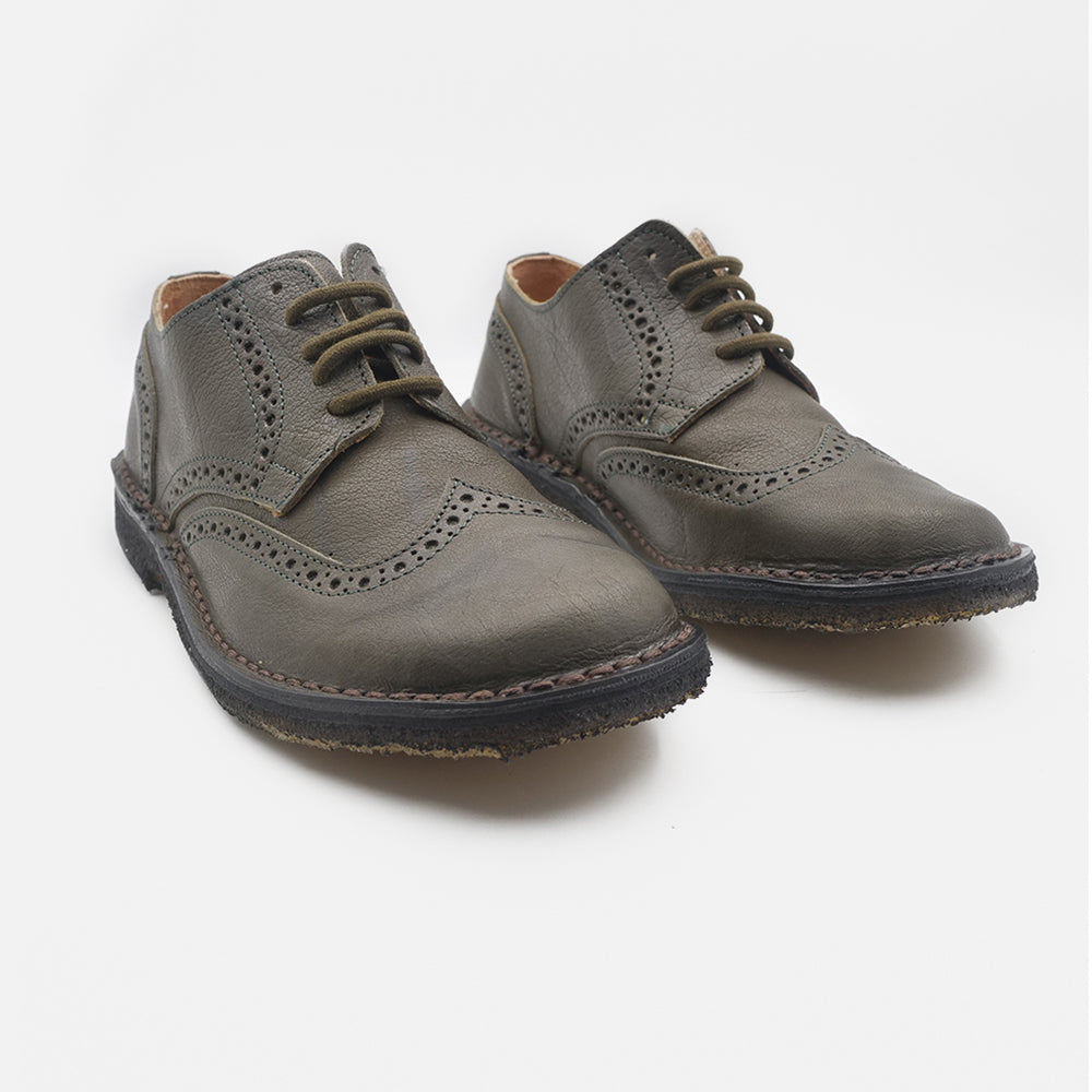 '- ["Artigianato","Derby","Donna","Manufatto Toscano Vinci","Nuovo","Scarpe"] - Manufatto Toscano Vinci Capra Verde 200 - Lupis SRL