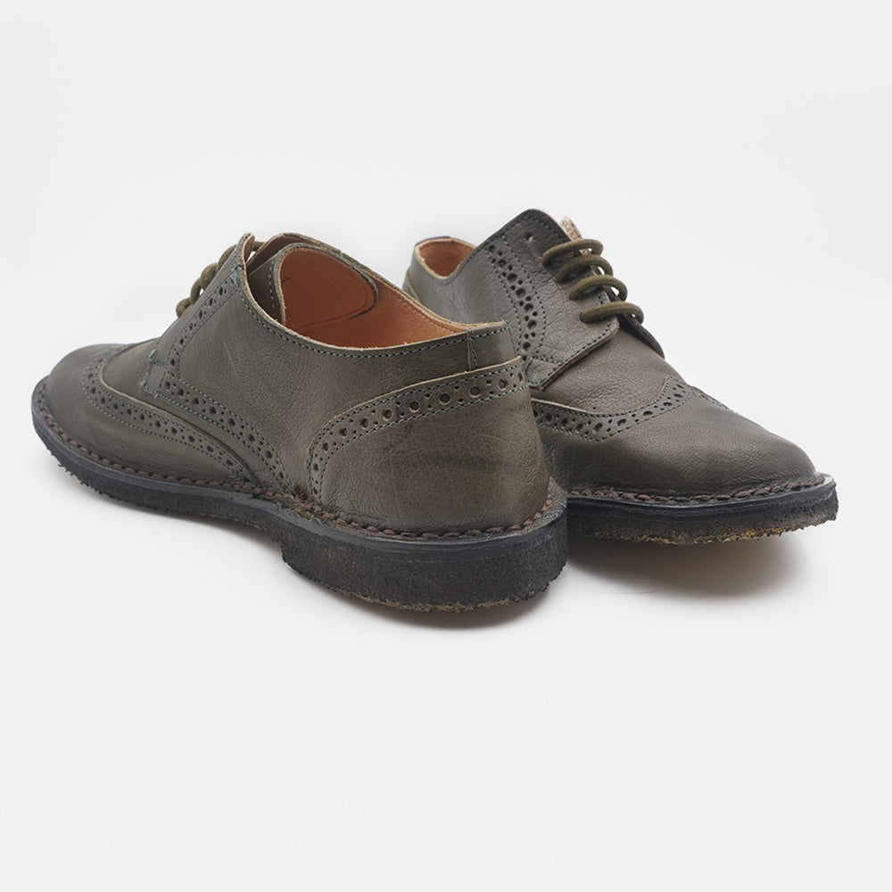 '- ["Artigianato","Derby","Donna","Manufatto Toscano Vinci","Nuovo","Scarpe"] - Manufatto Toscano Vinci Capra Verde 200 - Lupis SRL