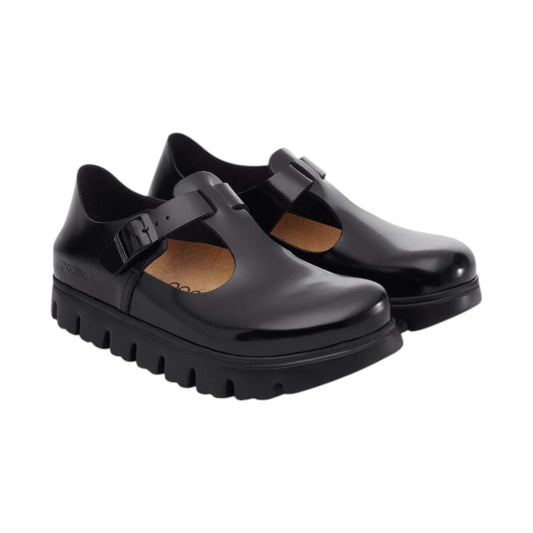 Mary Jane Donna Birkenstock Paris Chunky Pelle Nero 1030559
