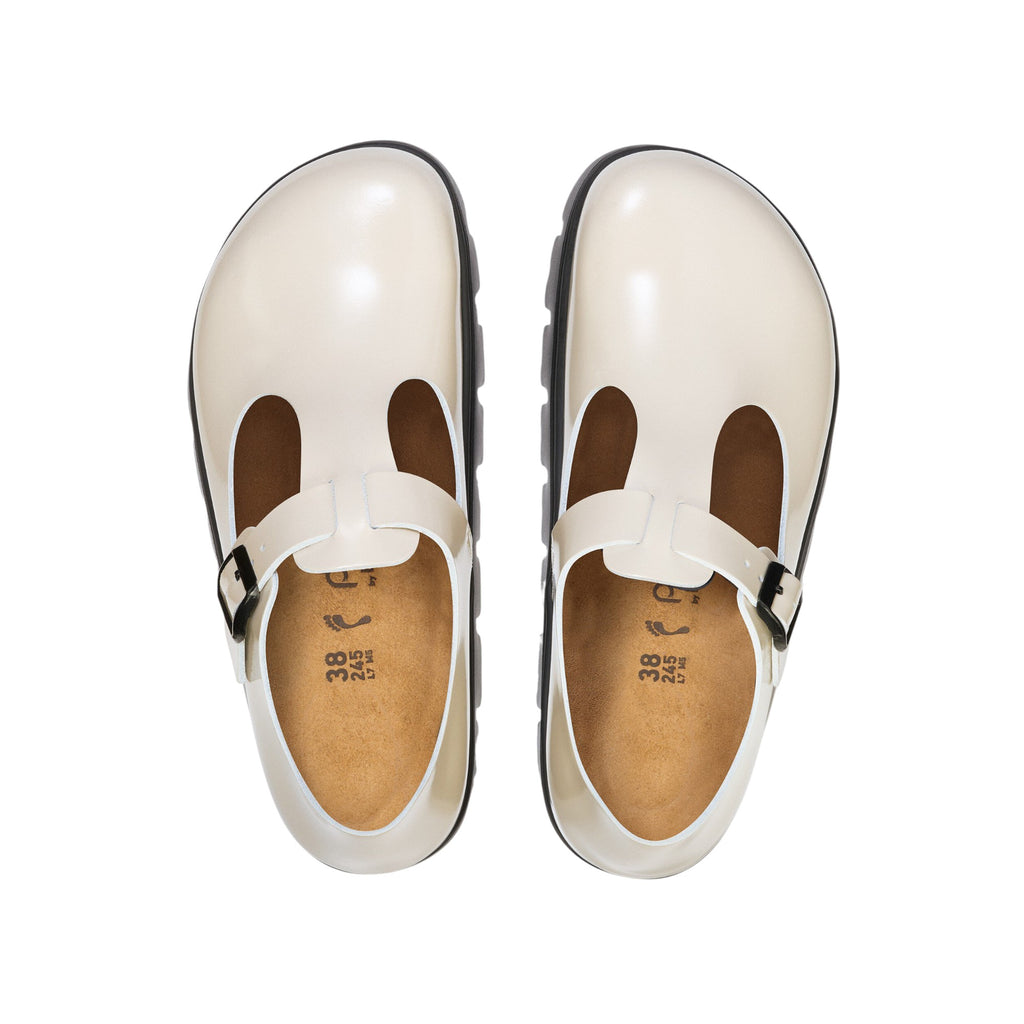 Mary Jane Women Birkenstock Paris Chunky Leather Oyster 1030559