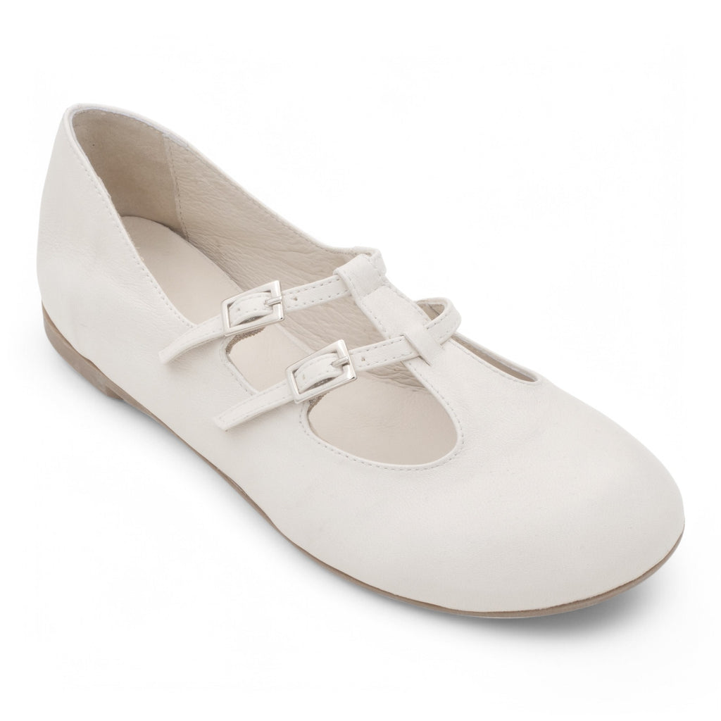  - ["Artigianato","Ballerine","Eva Picci","PE25","Scarpe"] - Mary Jane da Donna Eva Picci Missouri Osso EIOLE03-03 - Lupis SRL