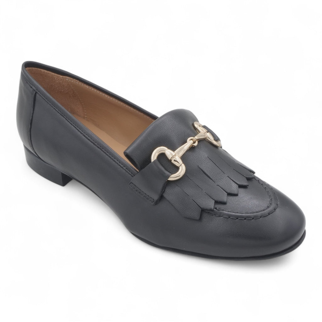  - ["Artigianato","Donna","Eva Picci","Mocassini","Scarpe"] - Mocassini Da Donna Eva Picci 1430 Pelle Nero - Lupis SRL