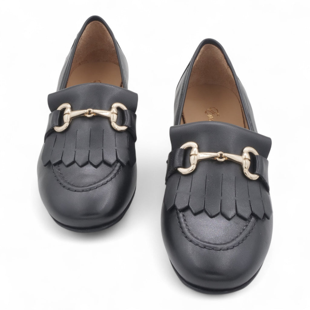  - ["Artigianato","Donna","Eva Picci","Mocassini","Scarpe"] - Mocassini Da Donna Eva Picci 1430 Pelle Nero - Lupis SRL