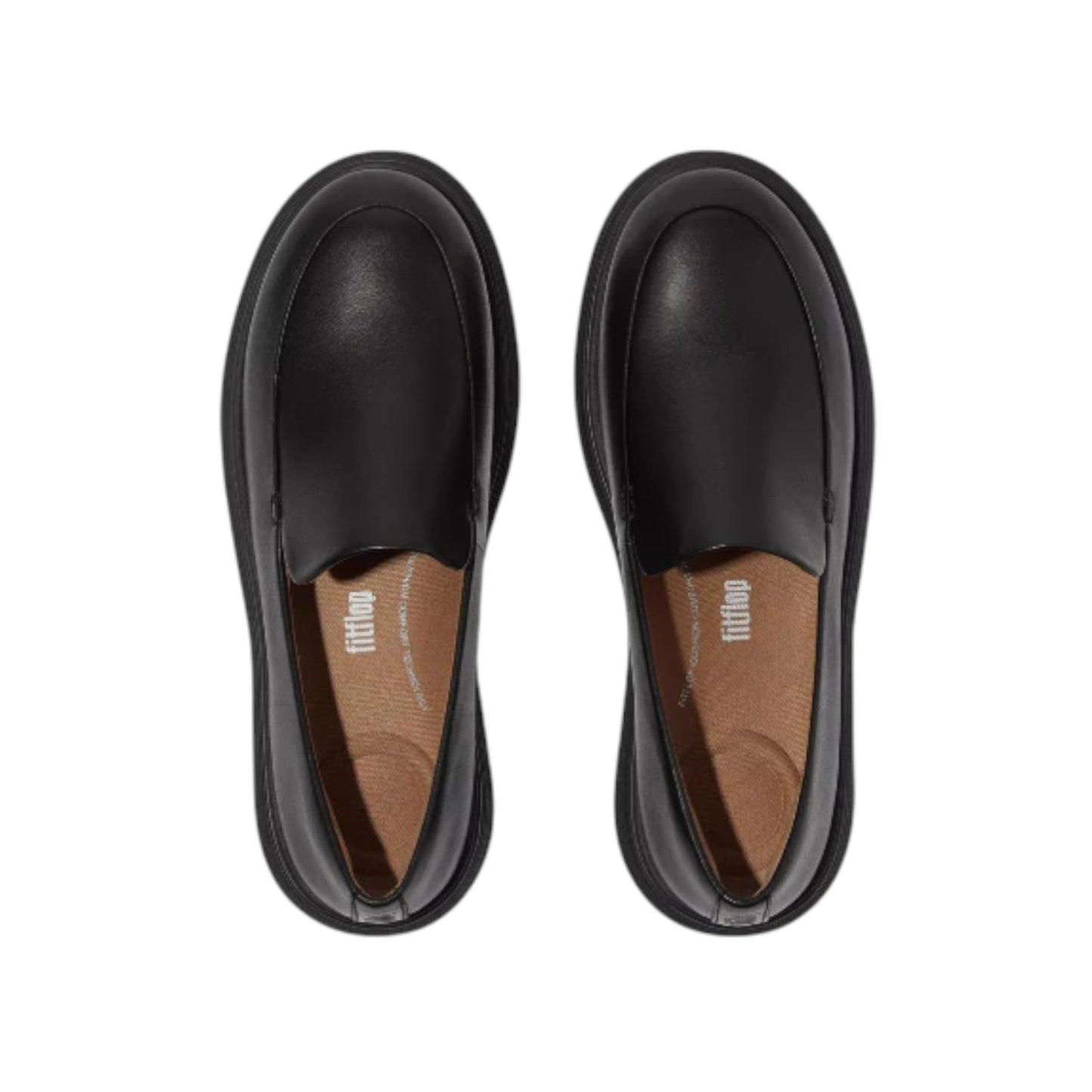 Mocassini Donna FitFlop Iq-Comff Loafers Leather Black E2W-90