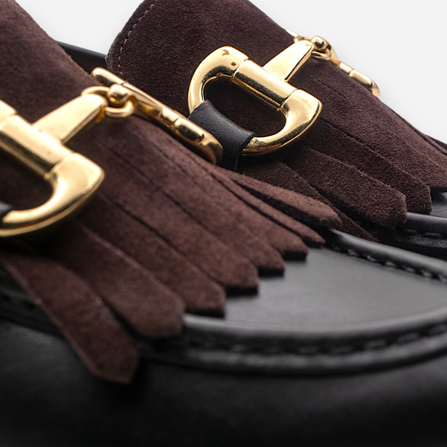 Mocassini Platform Donna Eva Picci Velour Pelle Richfield 5066