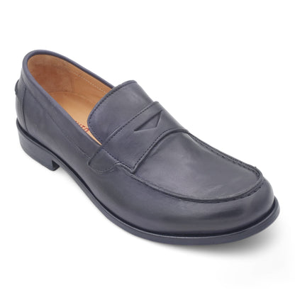  - ["Artigianato","JP\/DAVID","Mocassini","PE25","Scarpe","Uomo"] - Mocassini Uomo JP/DAVID Papua Blue 2580/1/170 - Lupis SRL