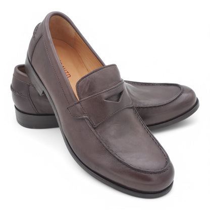  - ["Artigianato","JP\/DAVID","Mocassini","PE25","Scarpe","Uomo"] - Mocassini Uomo JP/DAVID Papua Marrone 2580/1/176 - Lupis SRL