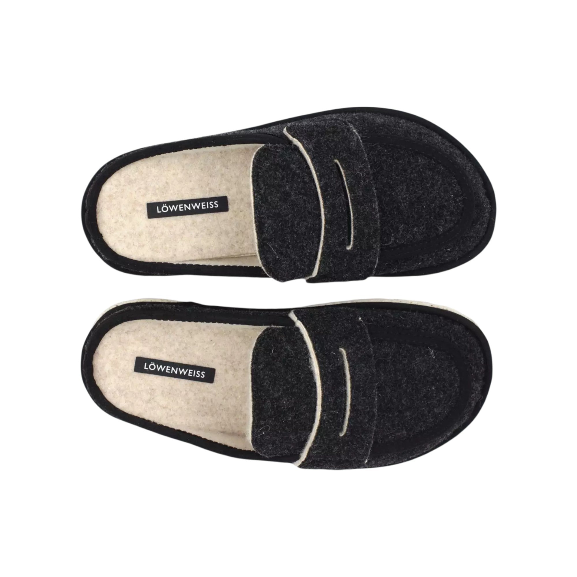 Mocassini Uomo Lowenweiss Mokka Outdoor EVA Lana Antracite 4401FL-901