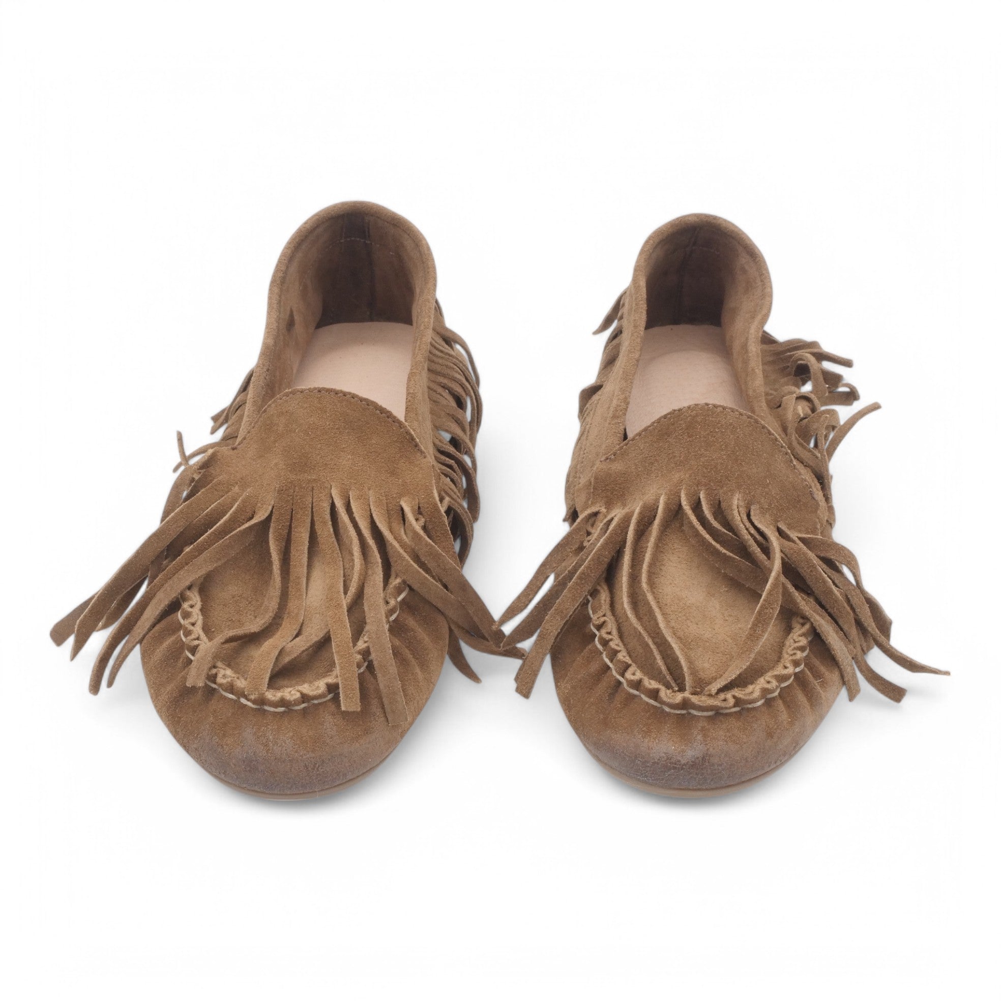  - ["Artigianato","Eva Picci","Mocassini","PE25","Scarpe"] - Mocassini da Donna Eva Picci Camoscio Sand EKLEI05-01 - Lupis SRL