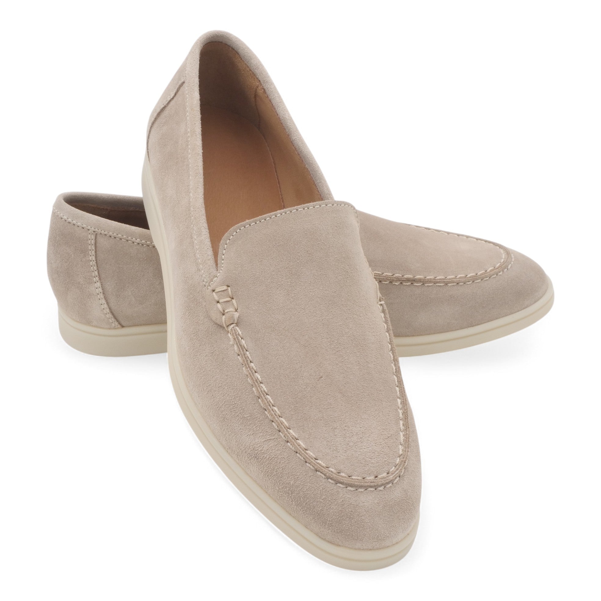  - ["Artigianato","Donna","Eva Picci","Mocassini","PE25","Scarpe"] - Mocassino da Donna Eva Picci Mattone in Camoscio JL188 - Lupis SRL