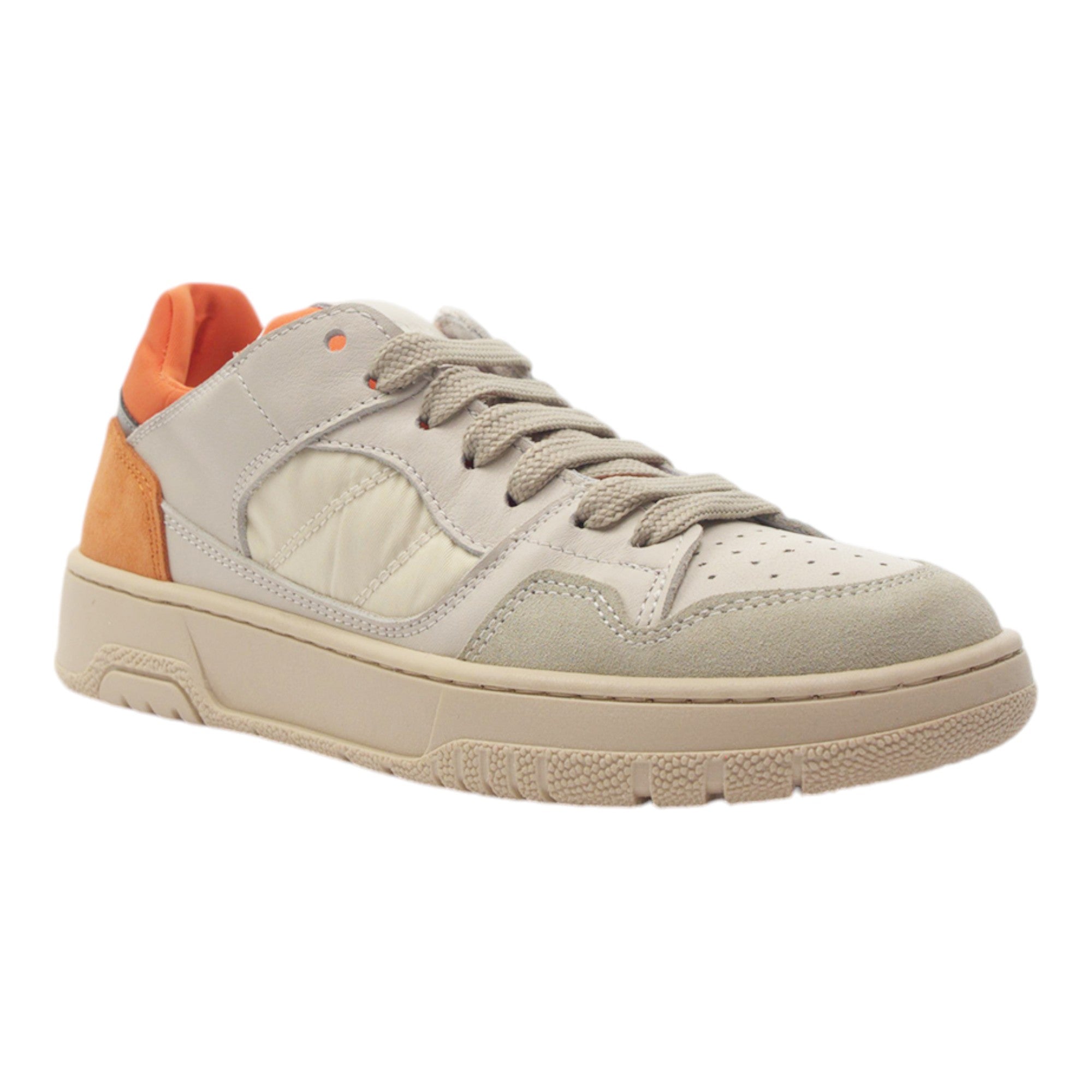 '- ["Artigianato","Donna","Kids","Morelli","Scarpe","Scarpe sportive","Sneakers"] - Morelli 52100 Sneakers Beige Arancio - Lupis SRL