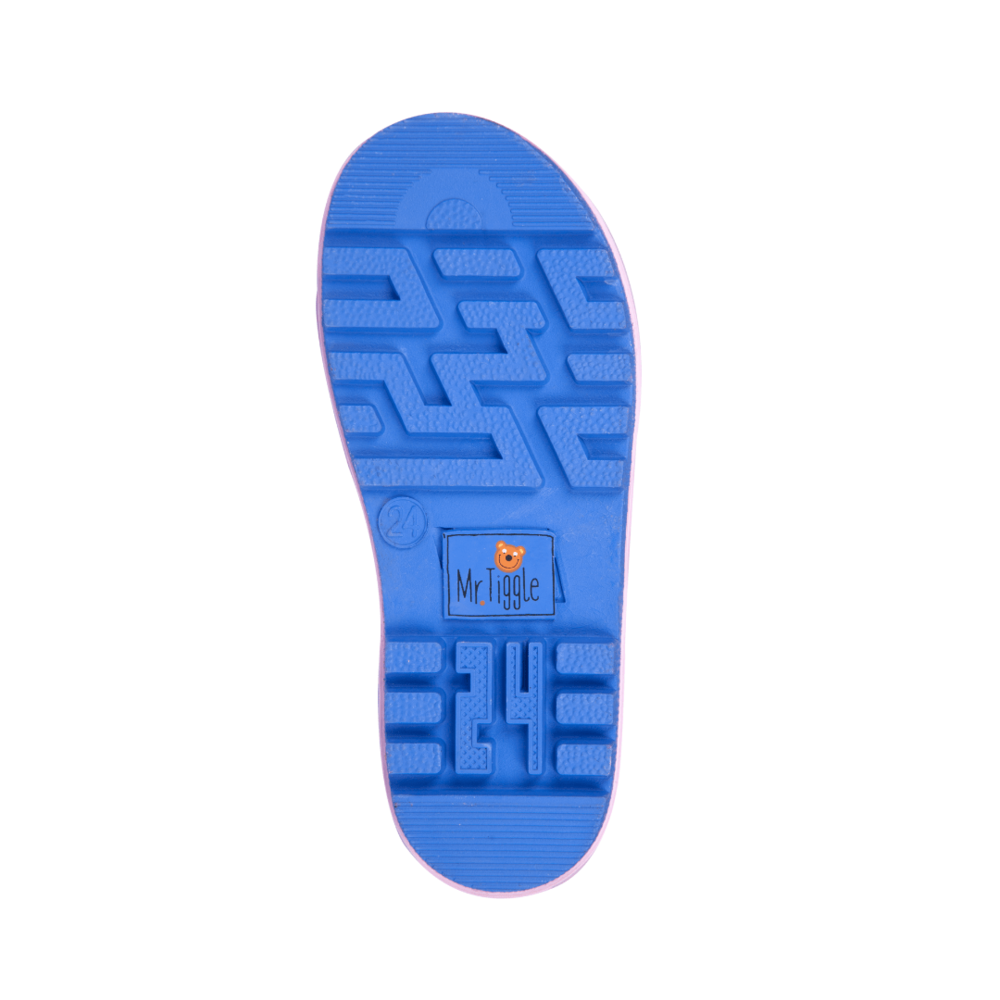  - ["Kids","Mr. Tiggle","Scarpe","Stivali di gomma"] - Mr. Tiggle Rain Boots Animali Rosa 001-020 - Lupis SRL