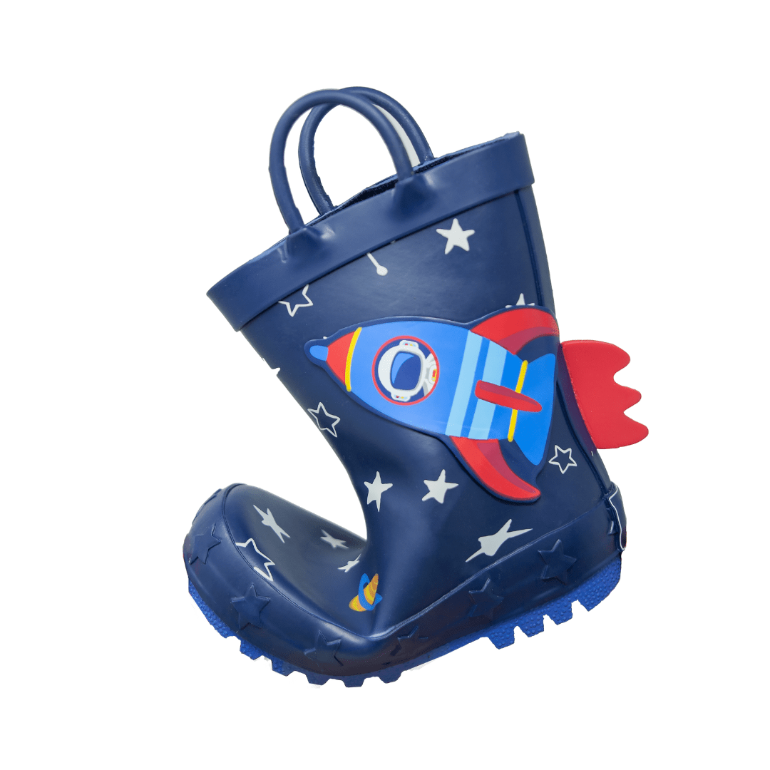 Mr. Tiggle Rain Boots Razzo Blu 001 011