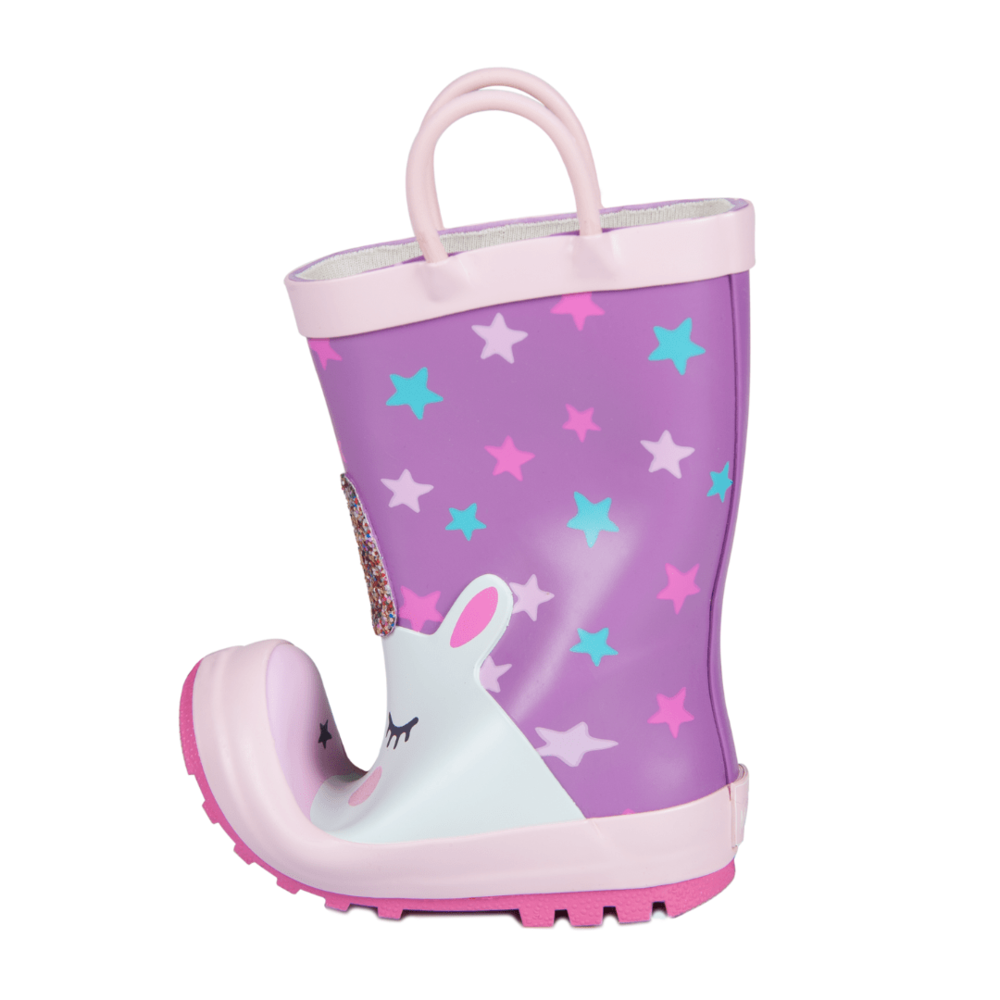  - ["Kids","Mr. Tiggle","Scarpe","Stivali di gomma"] - Mr. Tiggle Rain Boots Unicorno Stelle 001-023 - Lupis SRL