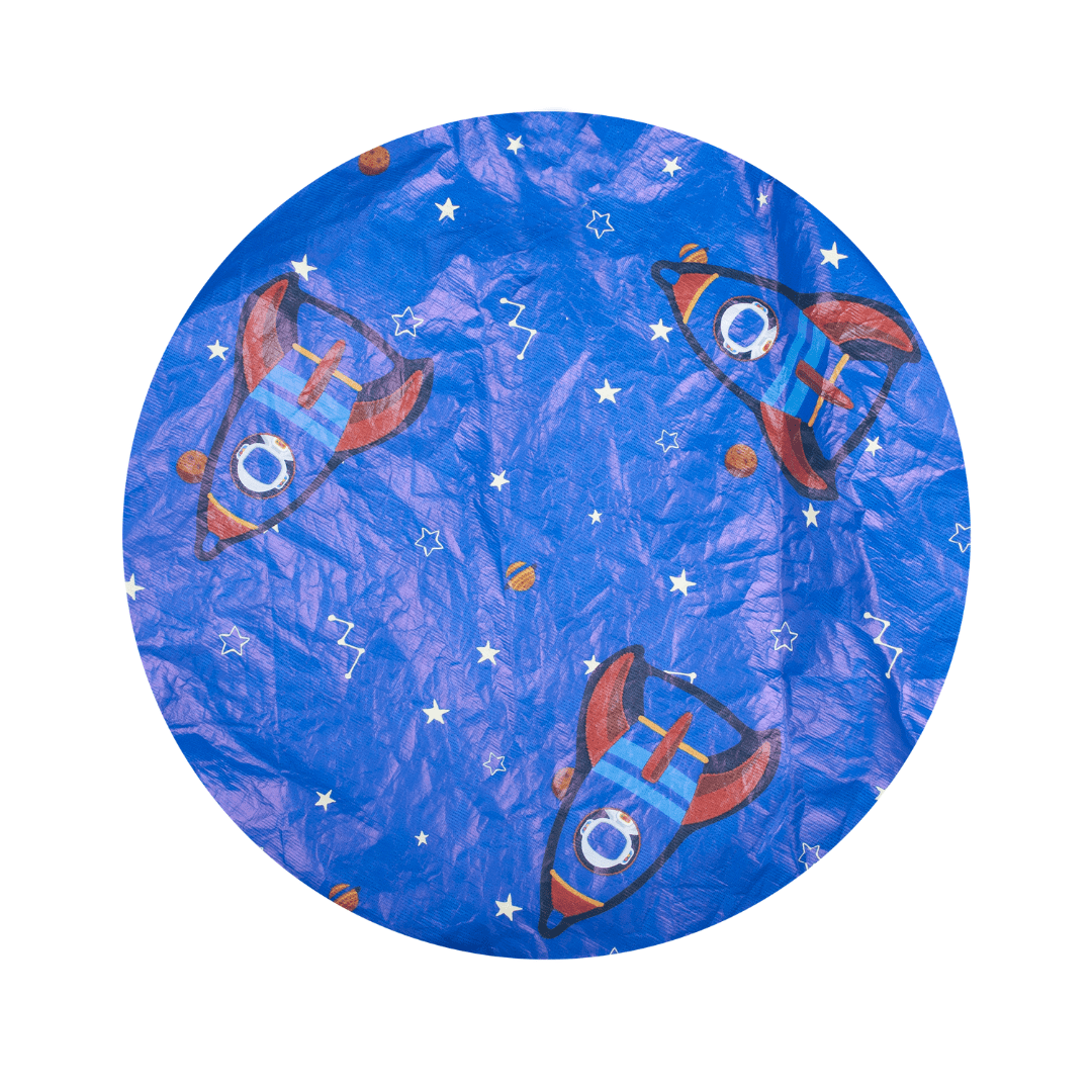  - ["Abbigliamento","Giacche","Kids","Mantella pioggia","Mr. Tiggle"] - Mr. Tiggle Rain Cape Razzo Stellato - Lupis SRL