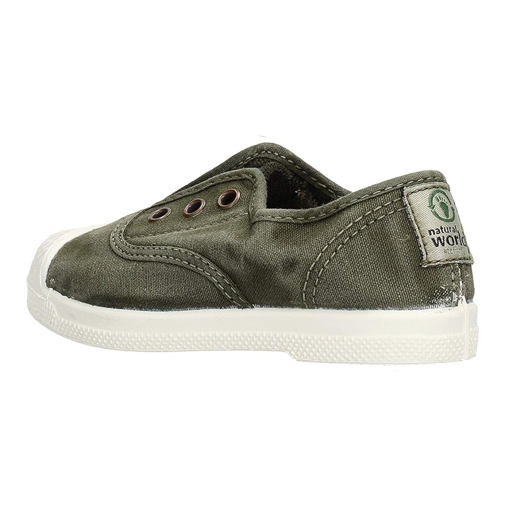  - ["Kids","Natural World","Scarpe","Scarpe sportive","Slip-on","Sneakers","Toddler"] - Natural World 470 Slip On Kaki K - Lupis SRL