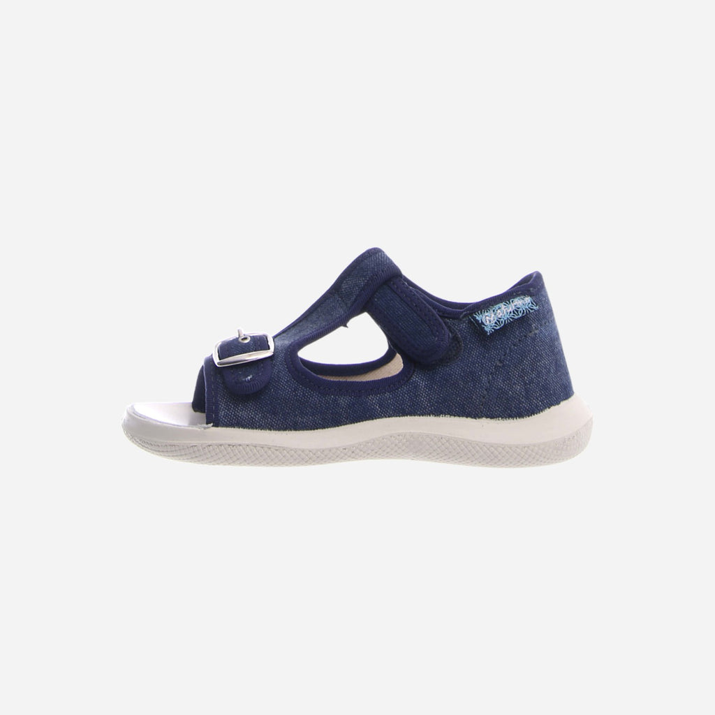 Naturino Kids' Sandals Paros Canvas Jeans 1500757-01-0C06
