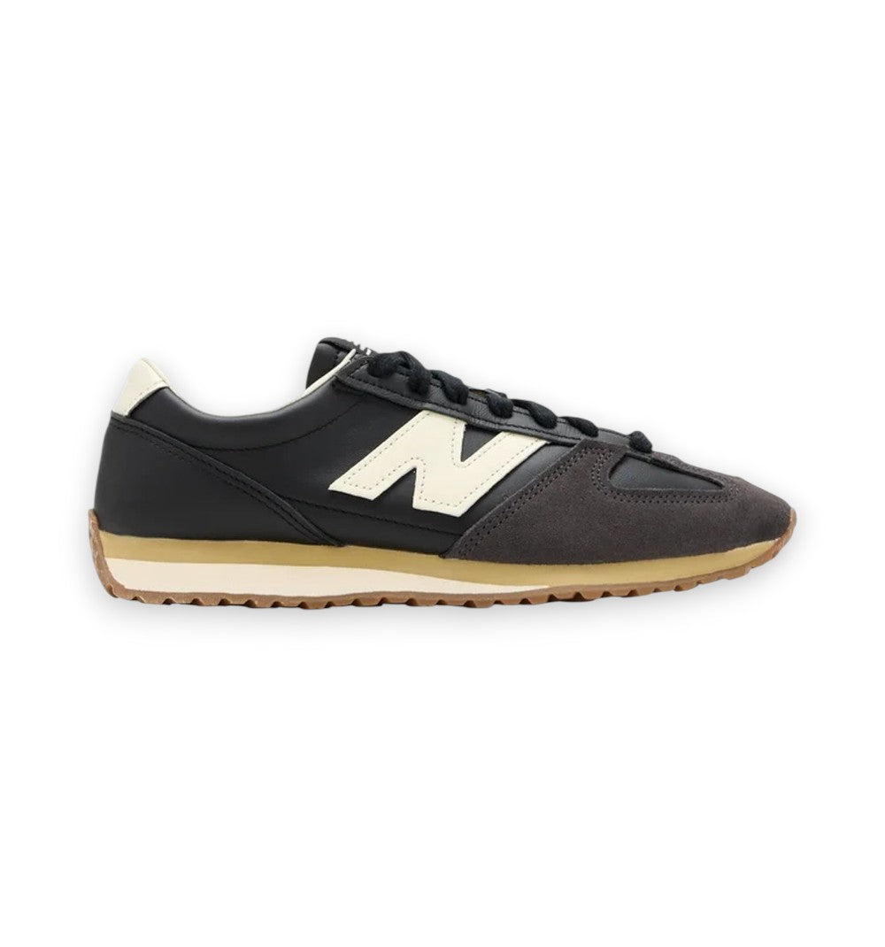 New Balance Lifestyle Unisex Suede Black Black Cement U4711TD
