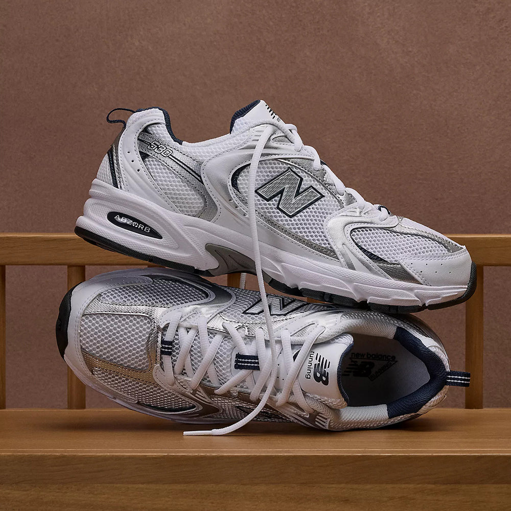  - ["Donna","New Balance","PE25","Scarpe","Scarpe sportive","Unisex","Uomo"] - New Balance Scarpe Lifestyle Unisex Vtz White Blue MR530SG - Lupis SRL