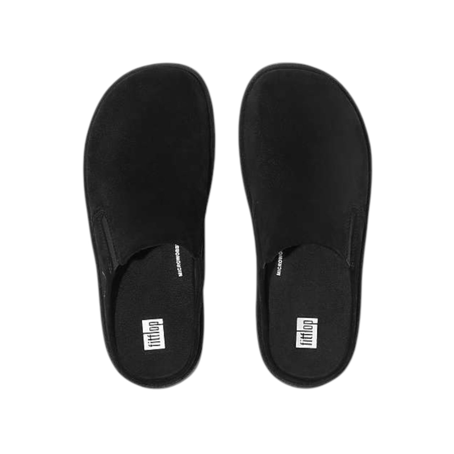 Pantofole Donna FitFlop Gen-Ff Elasticated Mules Suede Black IF6-001