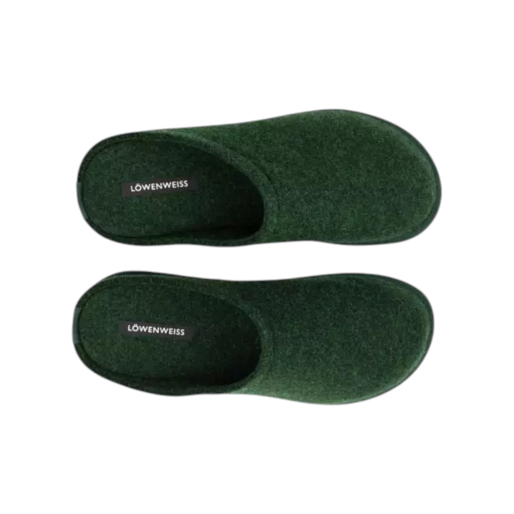  - ["Donna","FW25","Lowenweiss","Pantofole","Scarpe"] - Pantofole Donna Lowenweiss Easy Con Estraibile Feltro Verde Bosco 6800MC-477 - Lupis SRL