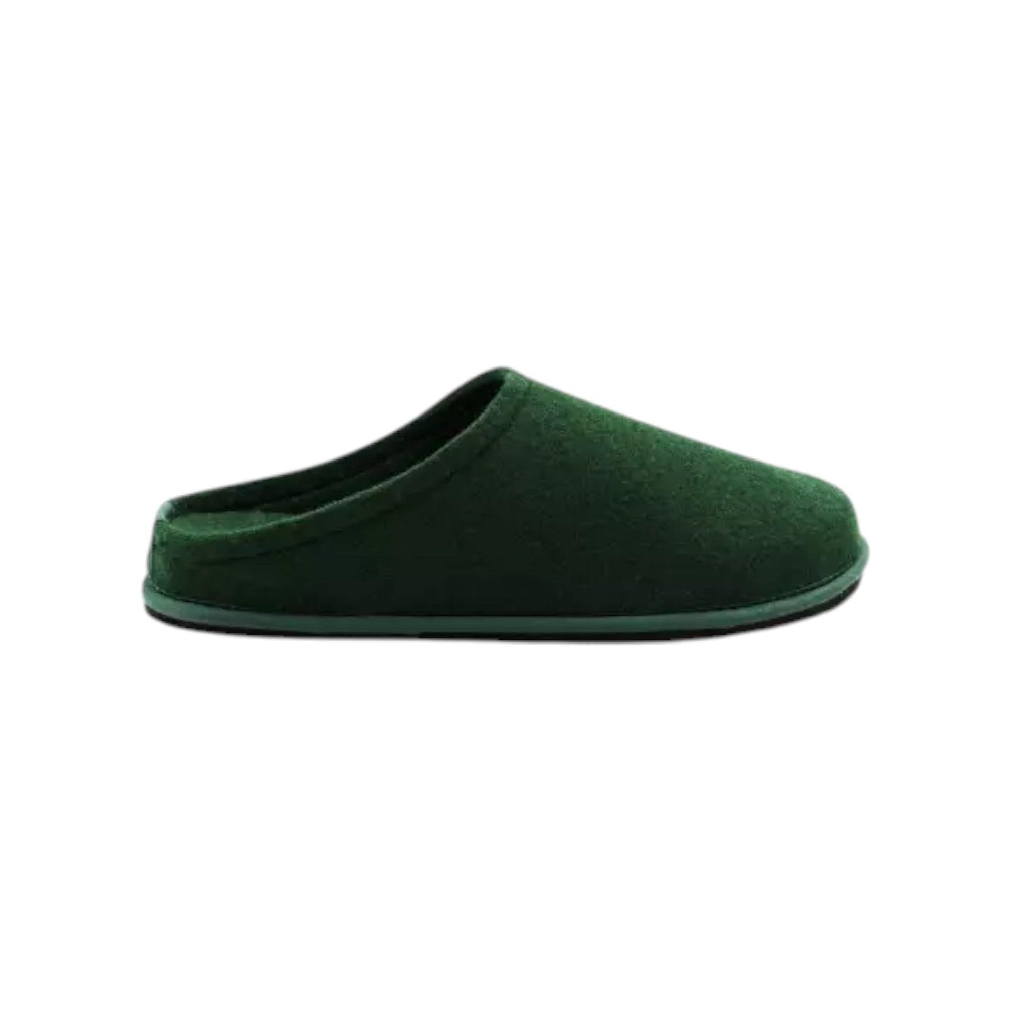  - ["Donna","FW25","Lowenweiss","Pantofole","Scarpe"] - Pantofole Donna Lowenweiss Easy Con Estraibile Feltro Verde Bosco 6800MC-477 - Lupis SRL