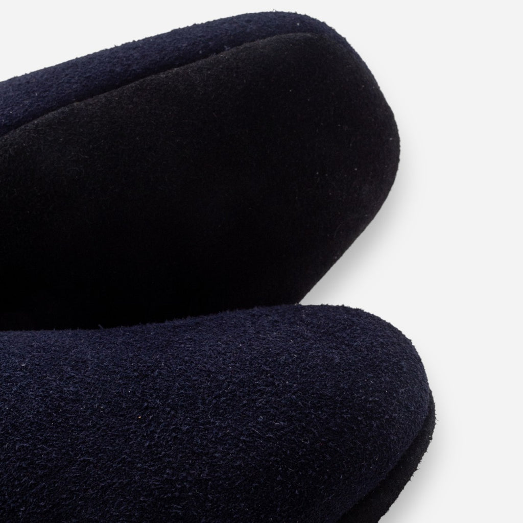 Pantofole Donna da camera CRB 4032 Camoscio Blu