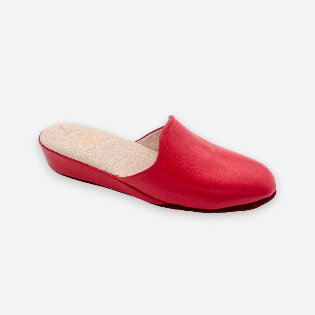 CRB 4032 Nappa Red Women's Bedroom Slippers