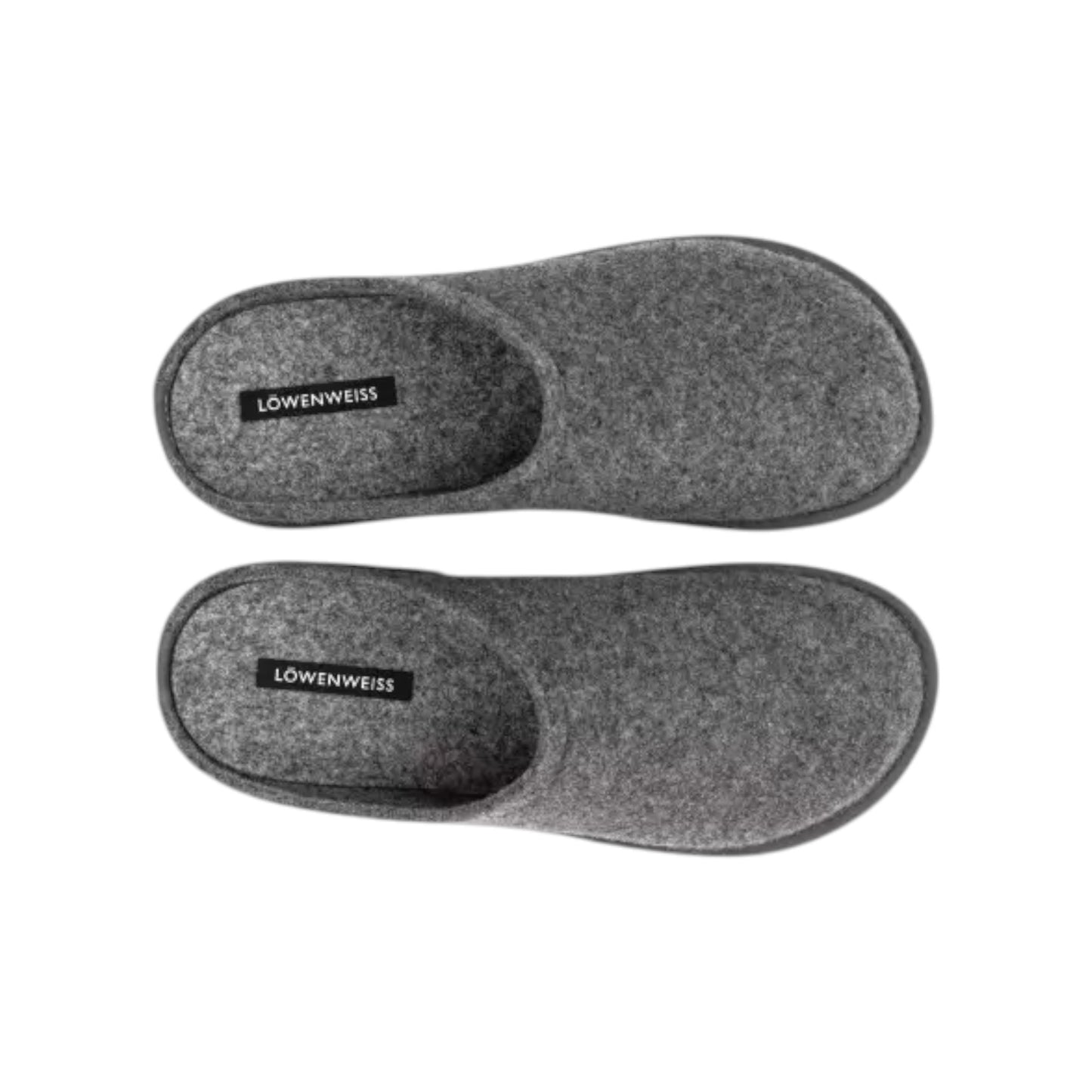 Pantofole Uomo Lowenweiss Easy Con Estraibile Feltro Grigio 6800MC-903