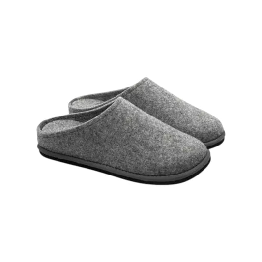 Pantofole Uomo Lowenweiss Easy Con Estraibile Feltro Grigio 6800MC-903