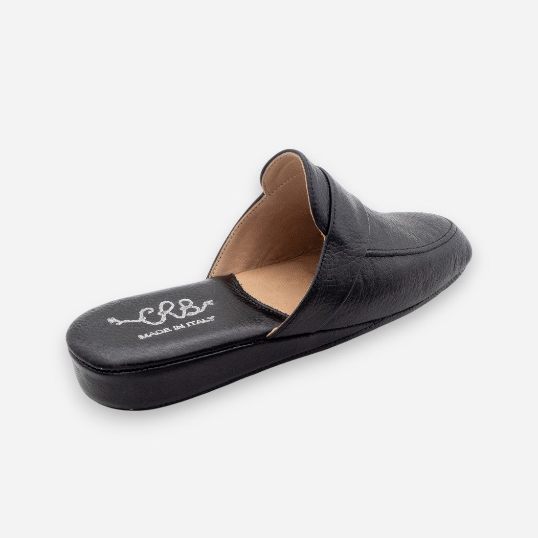 Pantofole Uomo da camera CRB 118 Karibu Nero