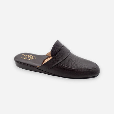Men's bedroom slippers CRB 118 Karibu Dark Brown
