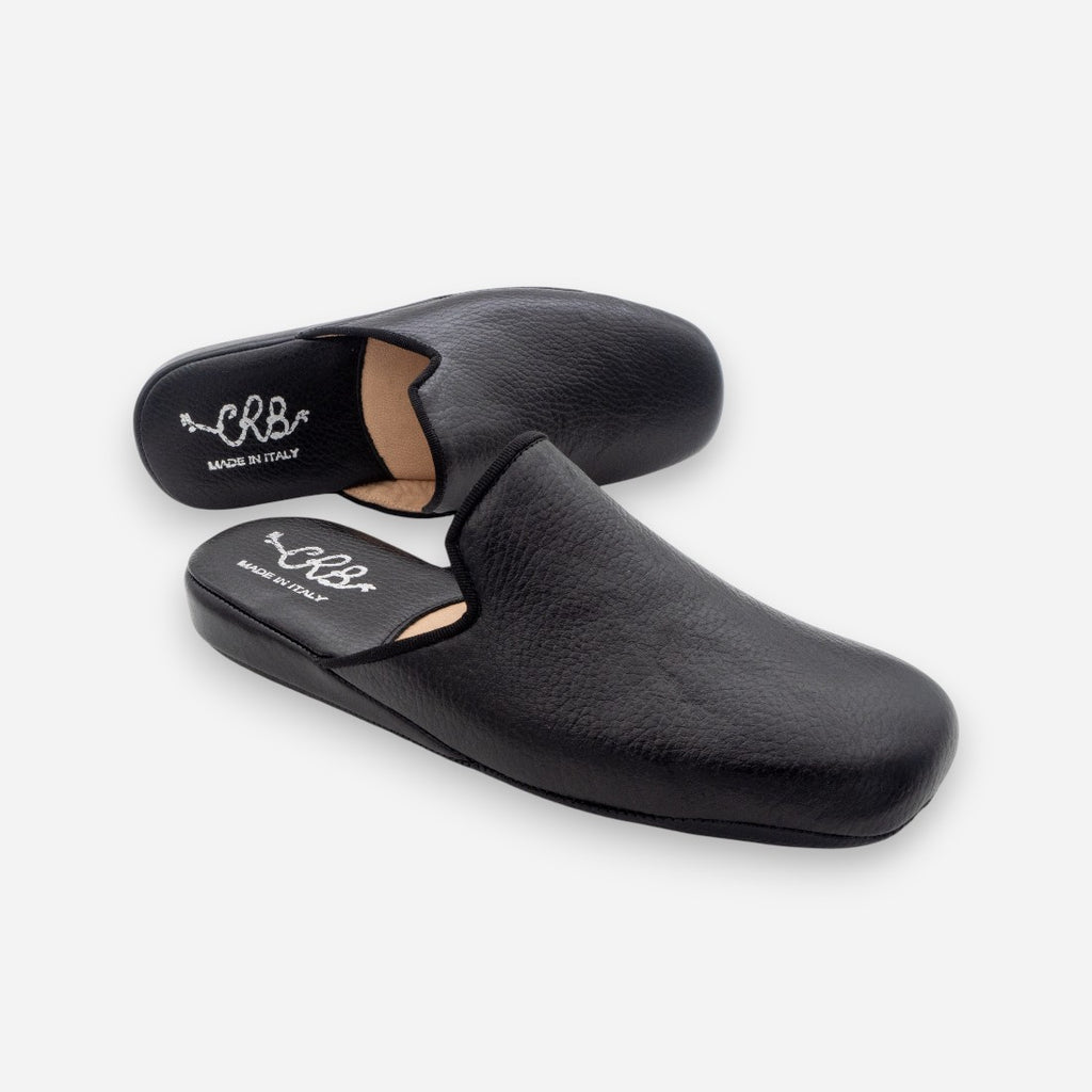 Pantofole Uomo da camera CRB 526 Karibu Nero