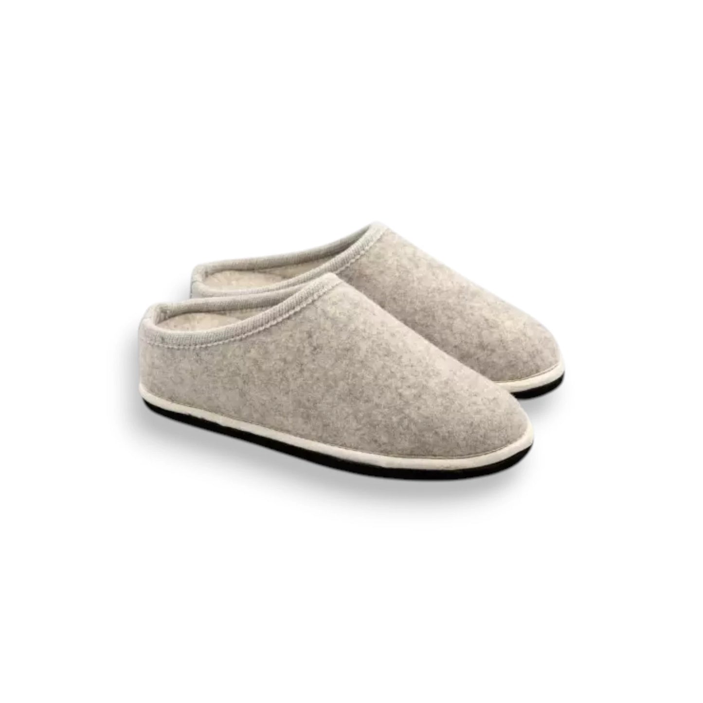  - ["Donna","FW25","Lowenweiss","NOEAN","Pantofole","Scarpe"] - Pantofole Donna Lowenweiss Diva Con Zeppa 30 Feltro Di Lana Beige 7100FL-952 - Lupis SRL