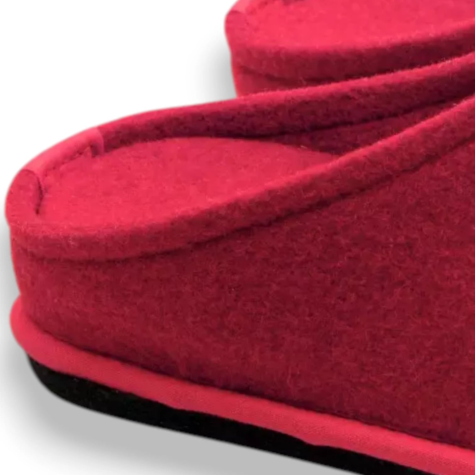  - ["Donna","FW25","Lowenweiss","Pantofole","Scarpe"] - Pantofole Donna Lowenweiss Easy Con Estraibile Feltro Ciliegia 6800MC-916 - Lupis SRL