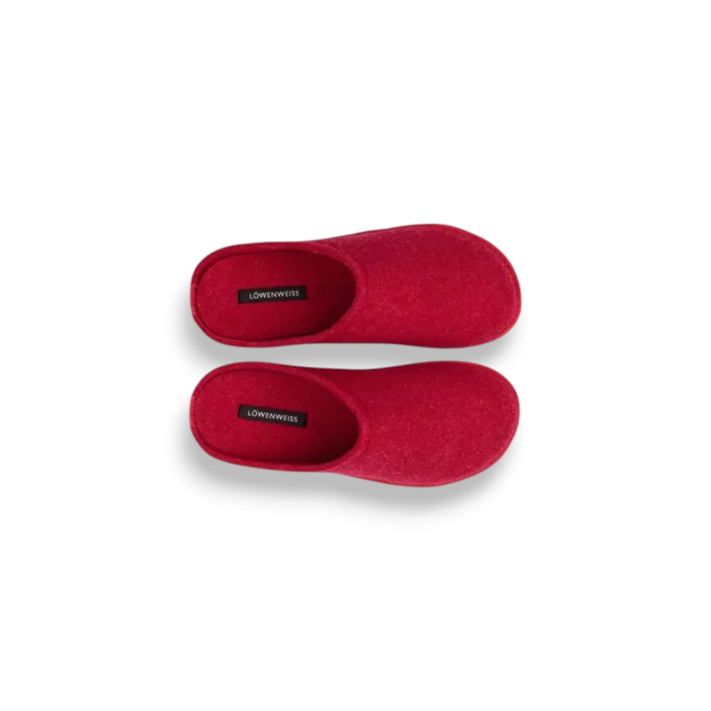 Pantofole Donna Lowenweiss Easy Con Estraibile Feltro Ciliegia 6800MC-916