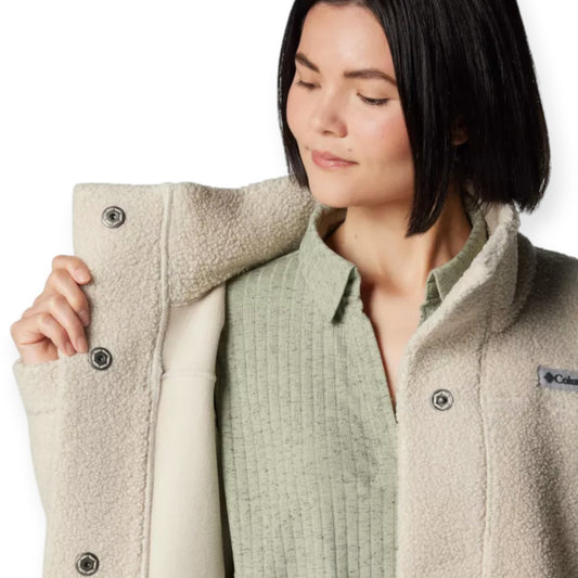 Pile Columbia Sportswear W Panorama Long Jacket Dark Stone 1862582-278
