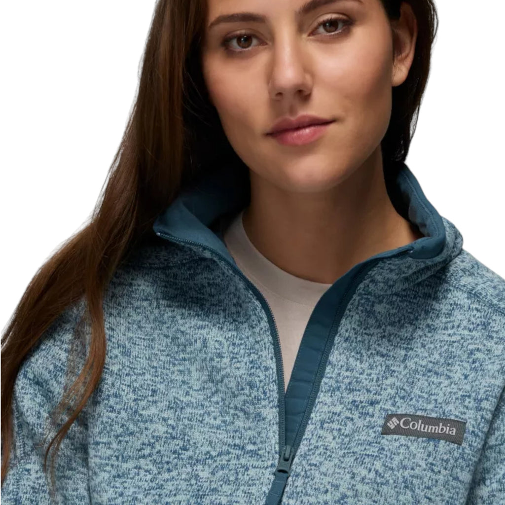  - ["Abbigliamento","Columbia Sportswear","Donna","Felpe","FW25","Maglioni"] - Pile Columbia Sportswear W Sweater Weather Full Zip II Everblue 2085724-429 - Lupis SRL