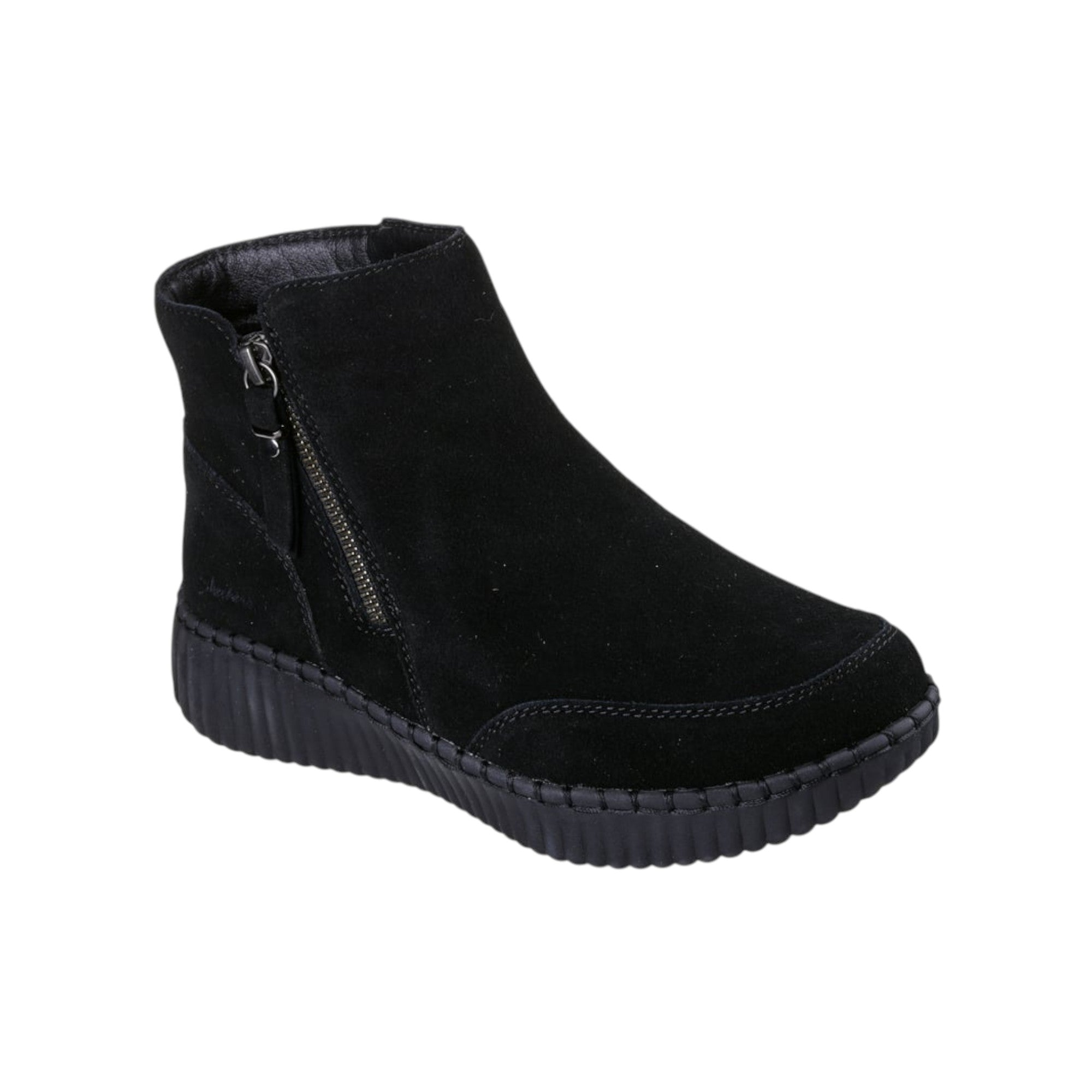  - ["Donna","FW25","Polacco","Scarpe","Skechers","Stivaletti"] - Polacco Donna Skechers Wilshire Blvd Black 169086-BBK - Lupis SRL