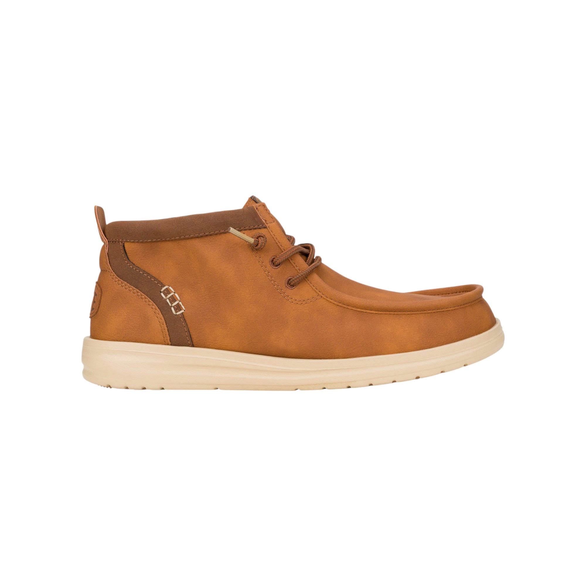  - ["FW25","HEYDUDE","Polacco","Scarpe","Stivaletti","Uomo"] - Polacco HEYDUDE Wally Mid Gripr Classic Brown 42051-2DU - Lupis SRL