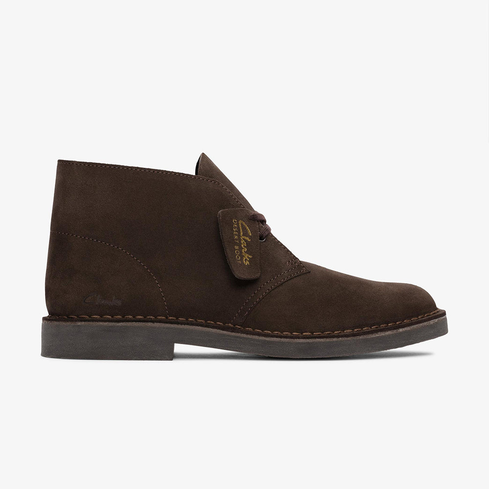  - ["Clarks","FW25","Polacco","Scarpe","Uomo"] - Polacco Uomo Clarks Desert Bt Evo Dark Brown Suede 26166784 - Lupis SRL