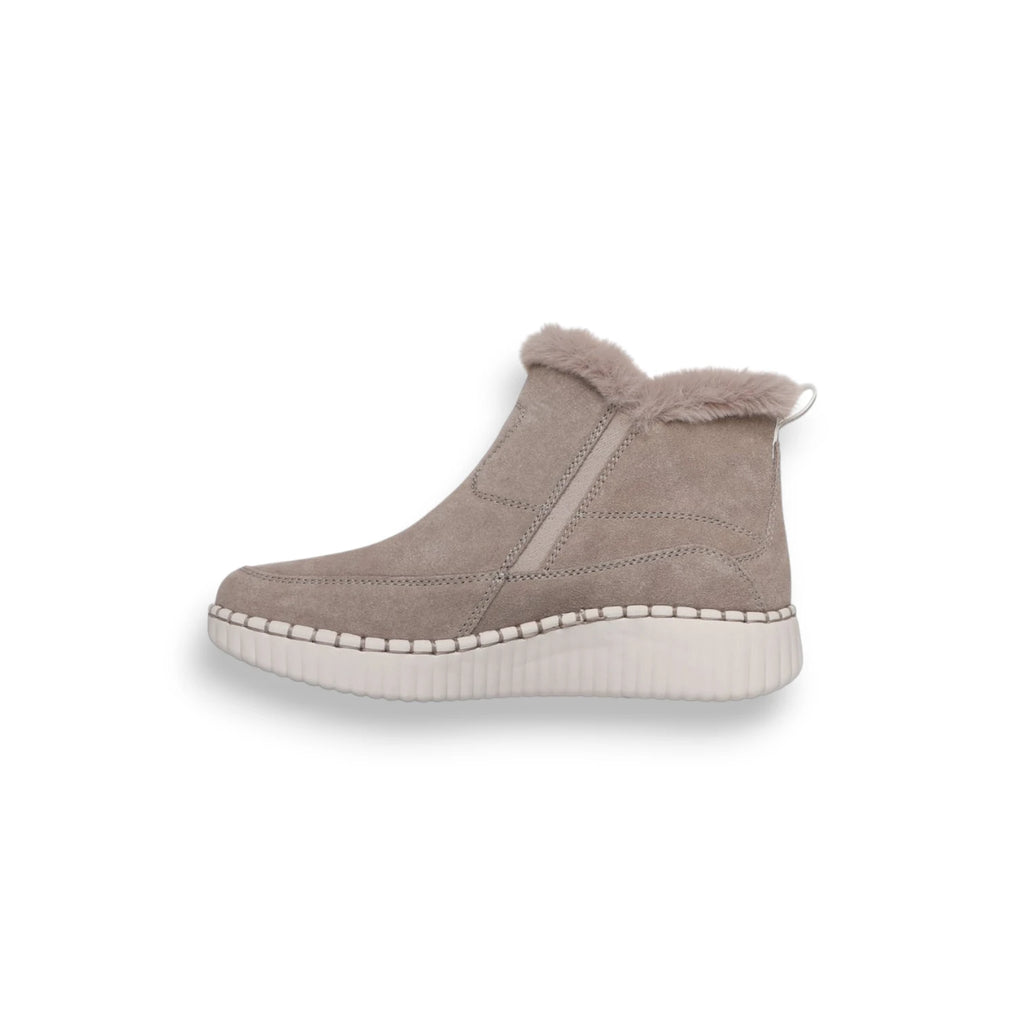  - ["Donna","FW25","Polacco","Scarpe","Skechers"] - Polacco Donna Skechers Wilshire Blvd - Fresh Zip Taupe 168108-TPE - Lupis SRL