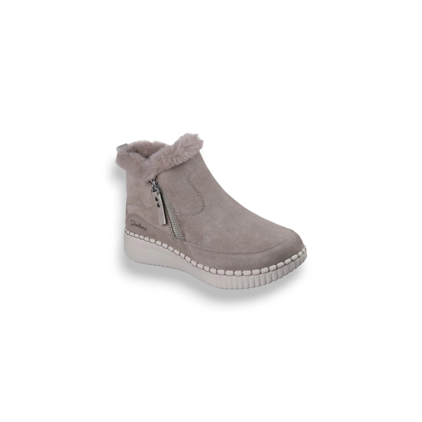Polacco Donna Skechers Wilshire Blvd - Fresh Zip Taupe 168108-TPE