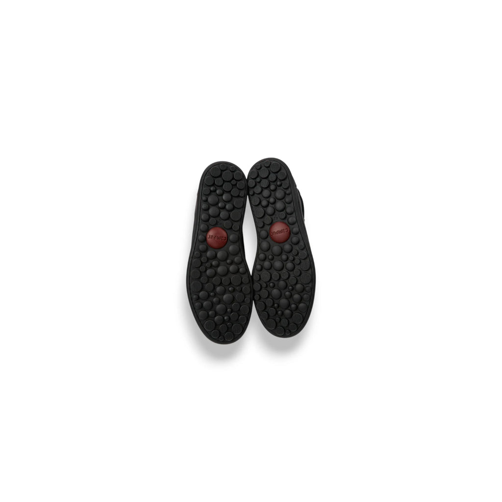 - ["Camper","FW25","NOEAN","Polacco","Scarpe","Uomo"] - Polacco Uomo Camper Soweto Pelotas Ariel Nubuck Gomma Black 33766-125 - Lupis SRL