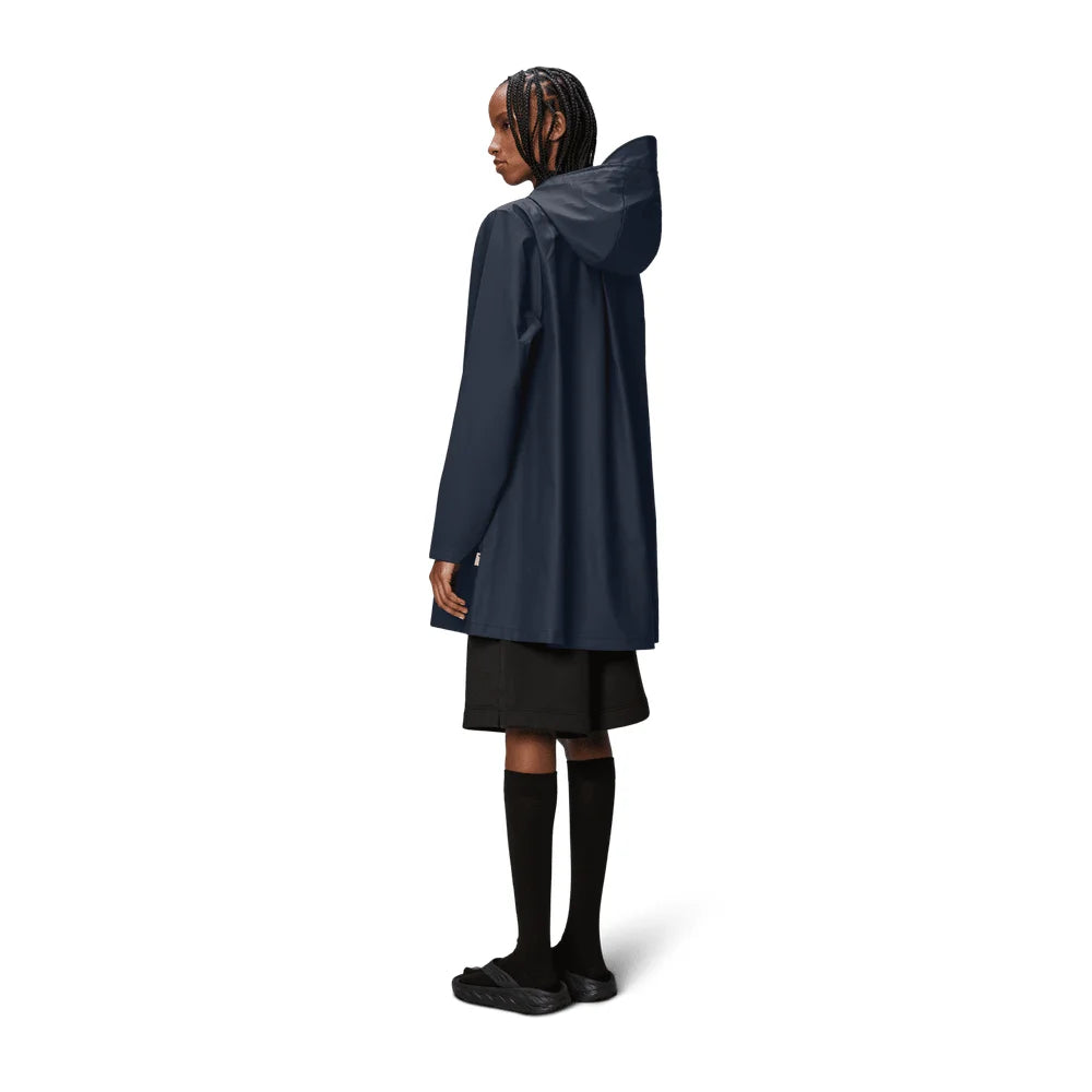  - ["Abbigliamento","Donna","Giacche","PE25","Rains"] - Rains A-Line W Jacket Navy W3 18050 - Lupis SRL