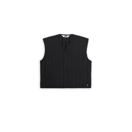  - ["Abbigliamento","Donna","Giacche","PE25","Rains"] - Rains Banja Short Liner W Vest Black W3 21650 - Lupis SRL