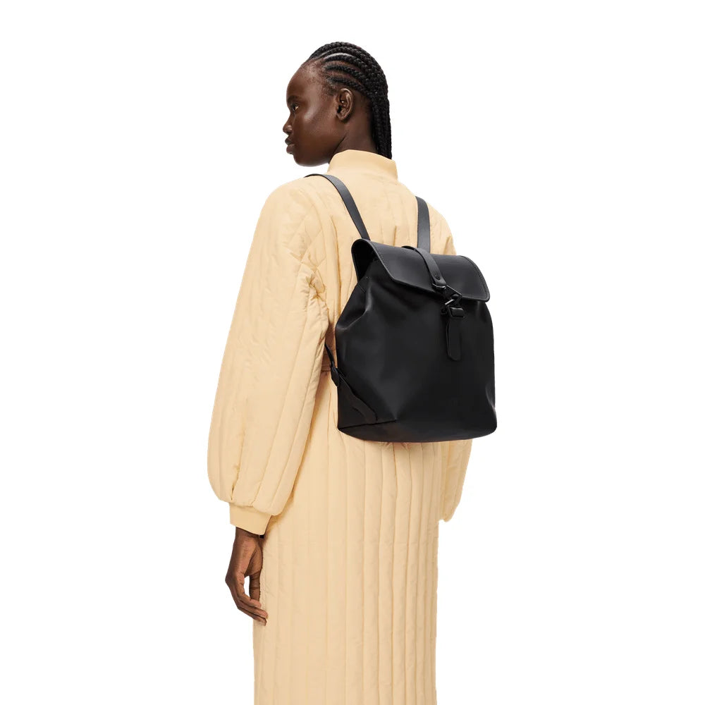  - ["Accessori","Donna","PE25","Rains","Unisex","Uomo","Zaini"] - Rains Bucket Backpack Black W3 13040 - Lupis SRL